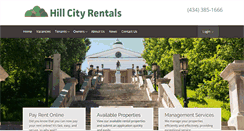 Desktop Screenshot of hill-city-rentals.com